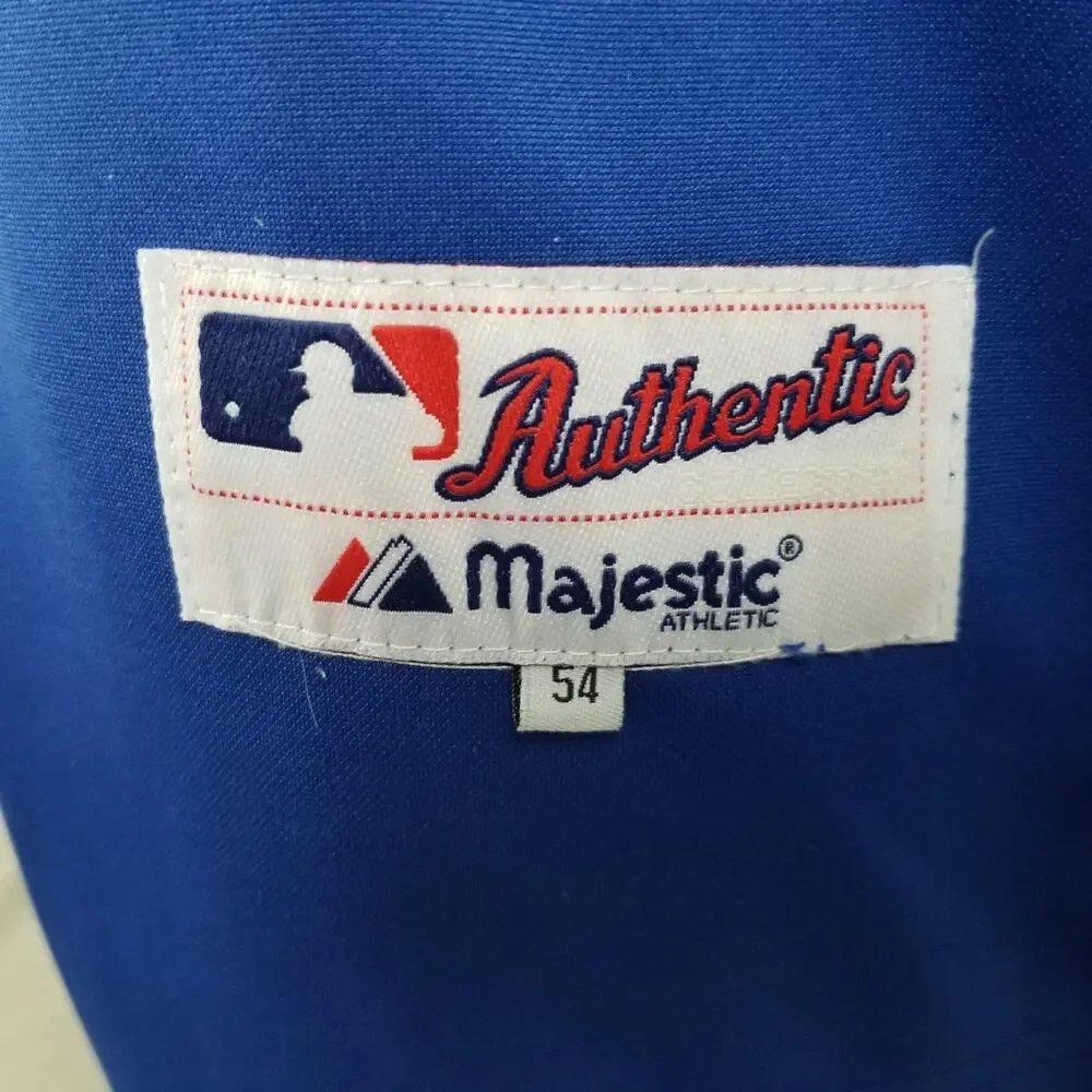 Chicago Cubs Jersey Mens 54‎ Blue MLB Baseball Carlos Zambrano 38 Stitched